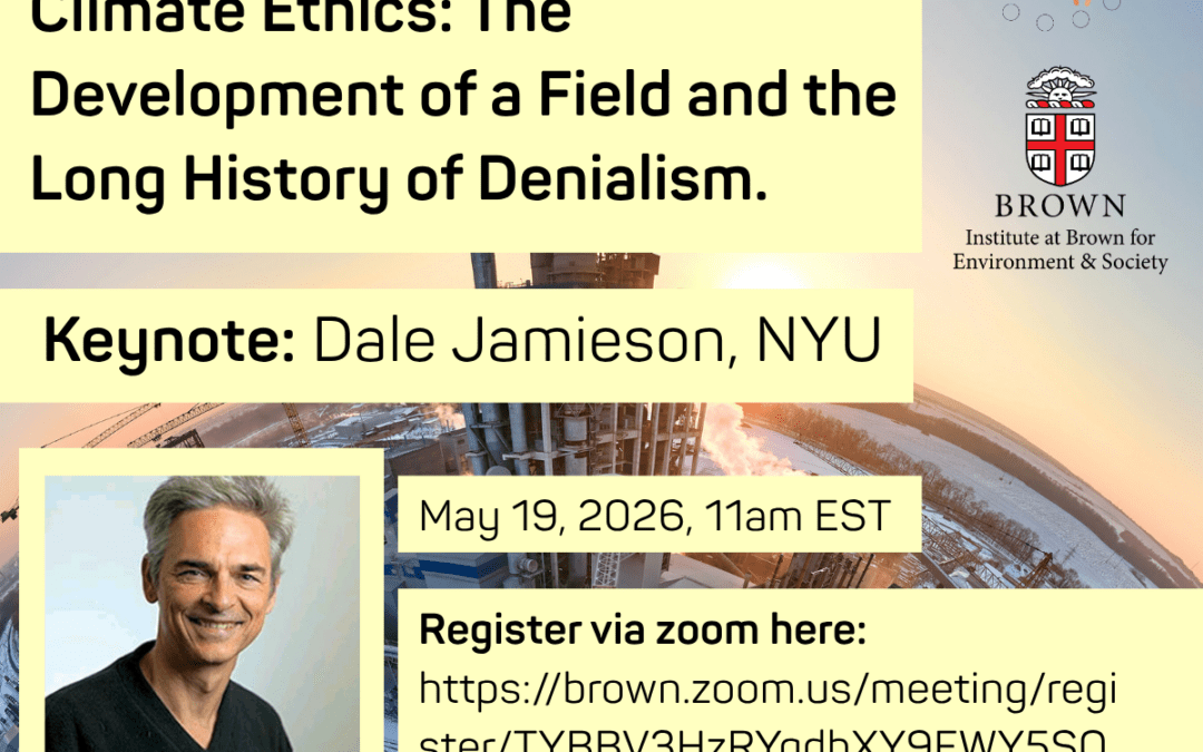 event poster for annual keynote speech