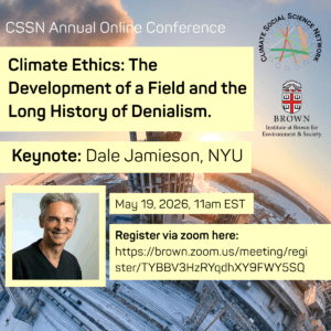 event poster for annual keynote speech