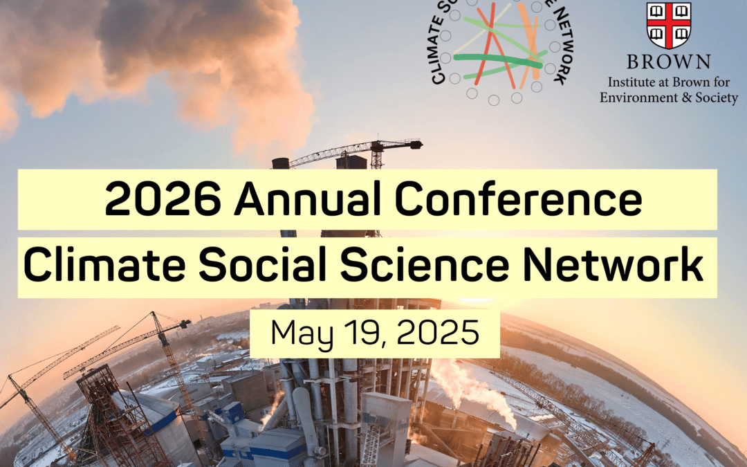 title of conference overlaid against background of a smokestack