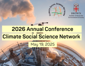 title of conference overlaid against background of a smokestack